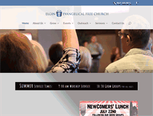 Tablet Screenshot of elginefc.org